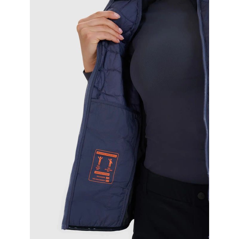 Women's trekking vest with Primaloft filling Black 4F 4FWSS25TVJAF180-22S *Kategoria tymczasowa Your Sports Performance