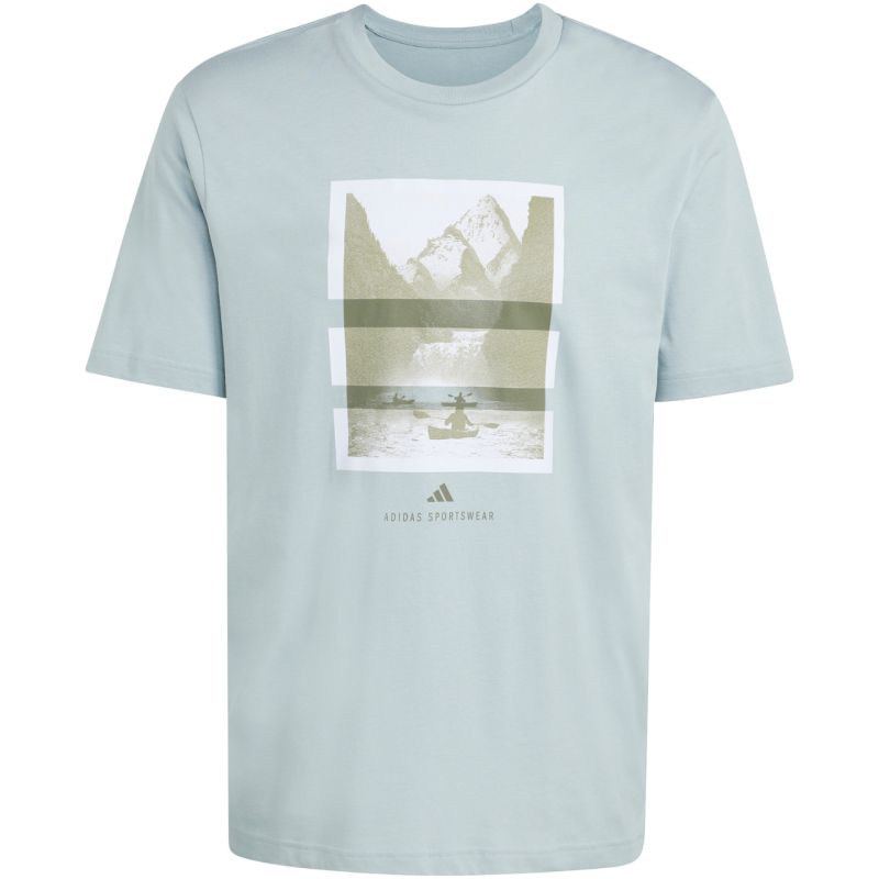 Men's adidas Outdoor Kayaking Graphic T-shirt mint KG5409