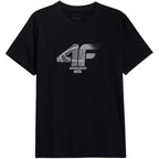 Men’s T-Shirt 4F M3558 Deep Black 4FWAW26TTSHM3558 20S