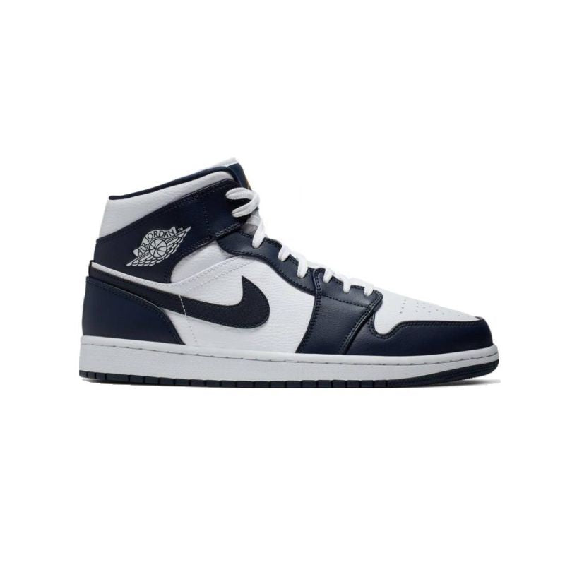 Men's Air Jordan 1 MID Metalic Obsidian Sneakers - 554724-174 Obuwie/Buty do koszykówki męskie/Air Jordan Your Sports Performance