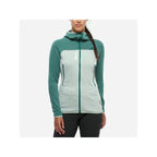 MILLET FUSION GRID HOODIE W green jacket