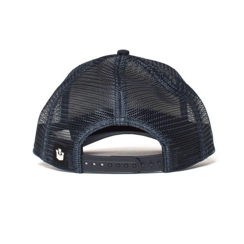 Goorin Bros. Lone Wolf Animal Farm Trucker Cap - 101-0389-NVY Odzież/Czapki/Czapki z daszkiem Your Sports Performance