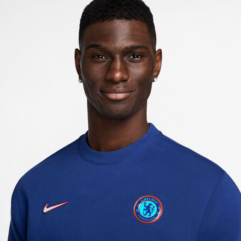 Nike Chelsea FC Club CRW BB M sweatshirt FQ3008-495 Clothing/Football Nike