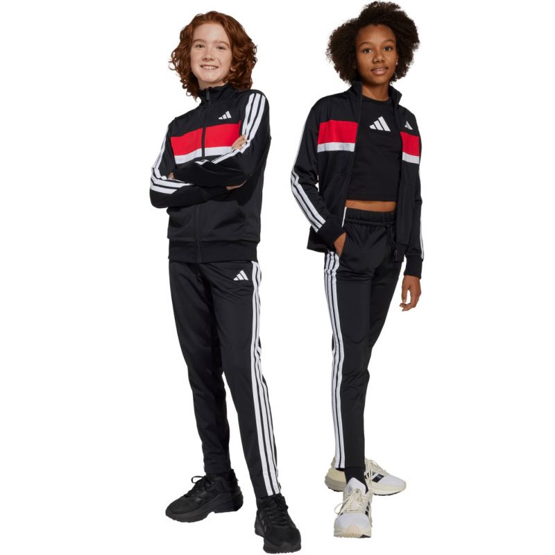 adidas Seasonal Essentials Tiberio 3-Stripes Jr JC7519 tracksuit Clothing/Training Adidas