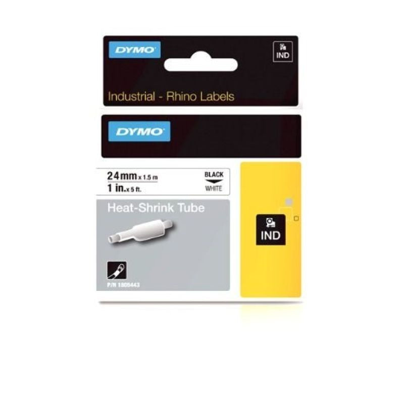 DYMO Industrial Heat Shrink Tubing - 24mm x 1.5m Auto ID/Etykiety samoprzylepne Your Sports Performance