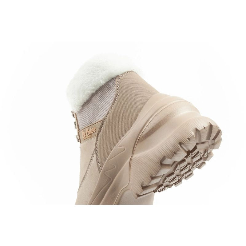 Lee Cooper women's winter trekking sports shoes Lee Cooper insulated beige Lee Cooper