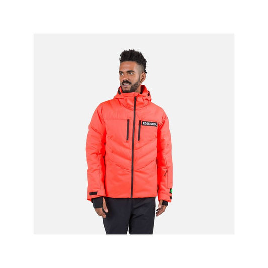 Rossignol Hero Blackside Puffy Jkt Jacket Red Import z PMSport Your Sports Performance