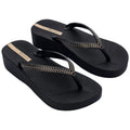 Ipanema women's flip-flops shoes Mesh XI Plat Fem platform black Ipanema