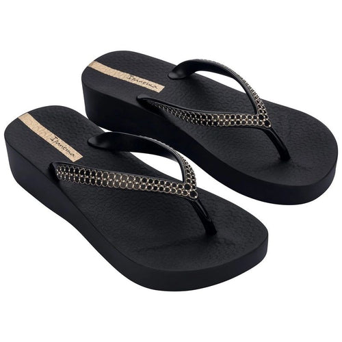 Ipanema women's flip-flops shoes Mesh XI Plat Fem platform black Ipanema