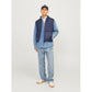 Jack & Jones JJEMULTI BODYWARMER COLLAR NOOS 12258457 NAVY BLAZER/TRUE RED To be categorized Your Sports Performance
