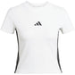 adidas Essentials 3-Stripes Slim Baby W T-Shirt JE1239 Clothing/Lifestyle/T-shirts Adidas