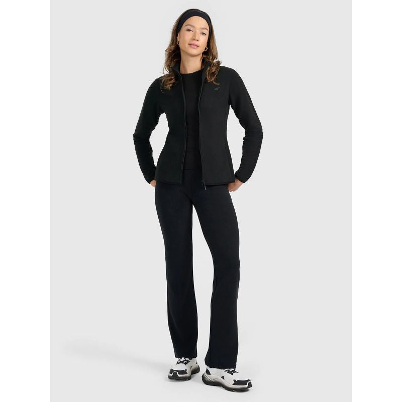 Women’s Slim-Fit Fleece Jacket with Stand-Up Collar 4F 4FRAW25TFLEF496-20S