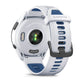 Garmin Forerunner 265 46mm Black Bezel with Whitestone Case White and Blue Akcesoria sportowe i turystyczne/Zegarki sportowe Your Sports Performance
