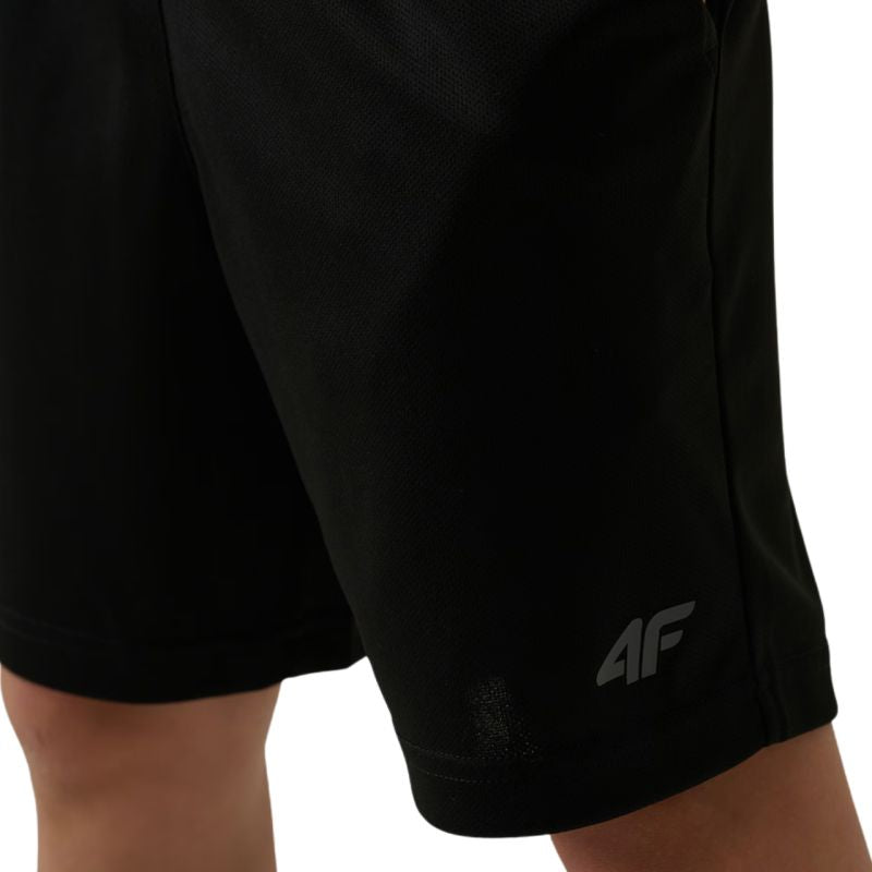 Boy's shorts 4F FNK M1388 deep black 4FJWSS26TFSHM1388 20S