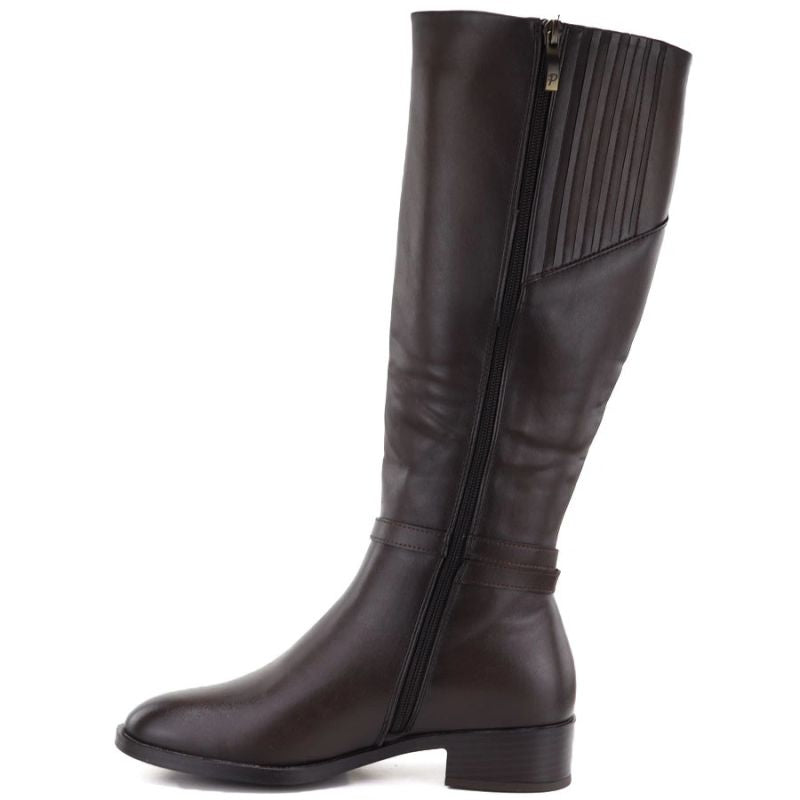 Chocolate Brown Women’s Officer Boots Potocki SZ12862