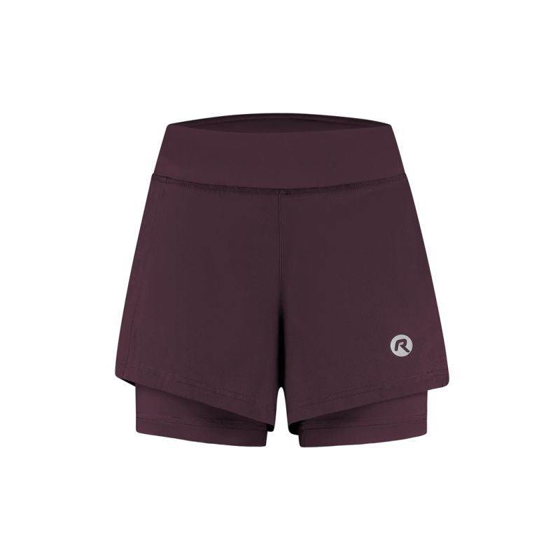 Rogelli women's shorts 2in1 ESSENTIAL purple M Rogelli/Bieganie/Woman/Spodenki Your Sports Performance