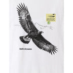 Men's regular printed T-shirt 4F 4FKAW26TTSHM4499-10S