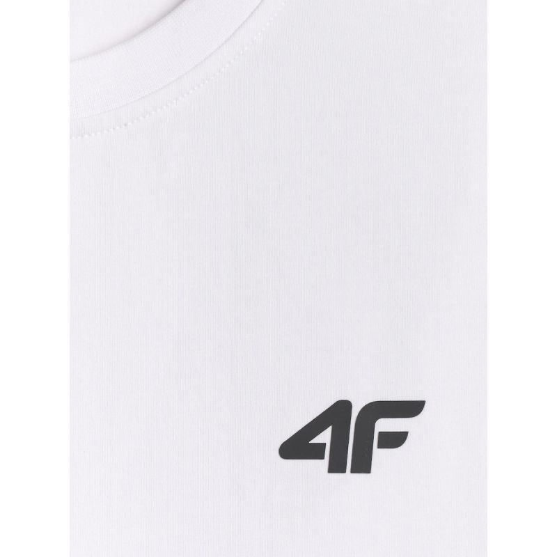 Slim men's T-shirt smooth 4F 4FRMM00TTSHM4193-10S