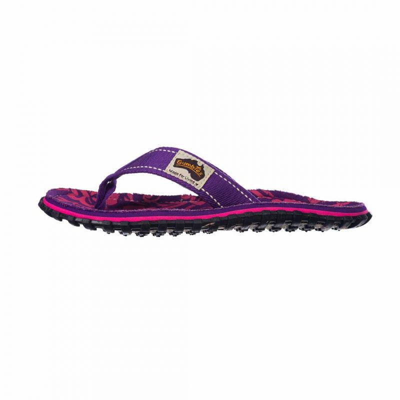 Gumbies Islander Canvas Flip Flops W G-IS-WN-PUHIB Footwear/Lifestyle/Gumbies Your Sports Performance