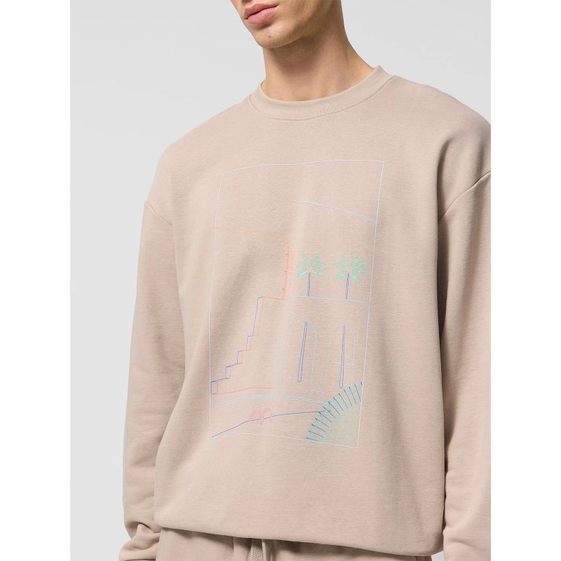 Men's Outhorn OTHWSS24TSWSM1172-83S non-zip sweatshirt without hood *Kategoria tymczasowa Your Sports Performance