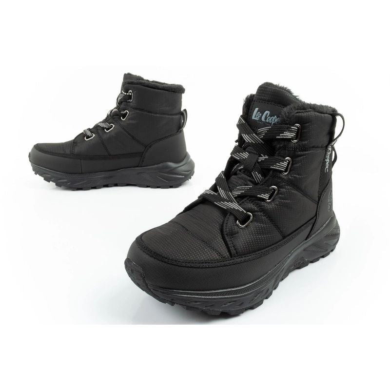Lee Cooper women's winter hiking shoes, insulated, black Lee Cooper