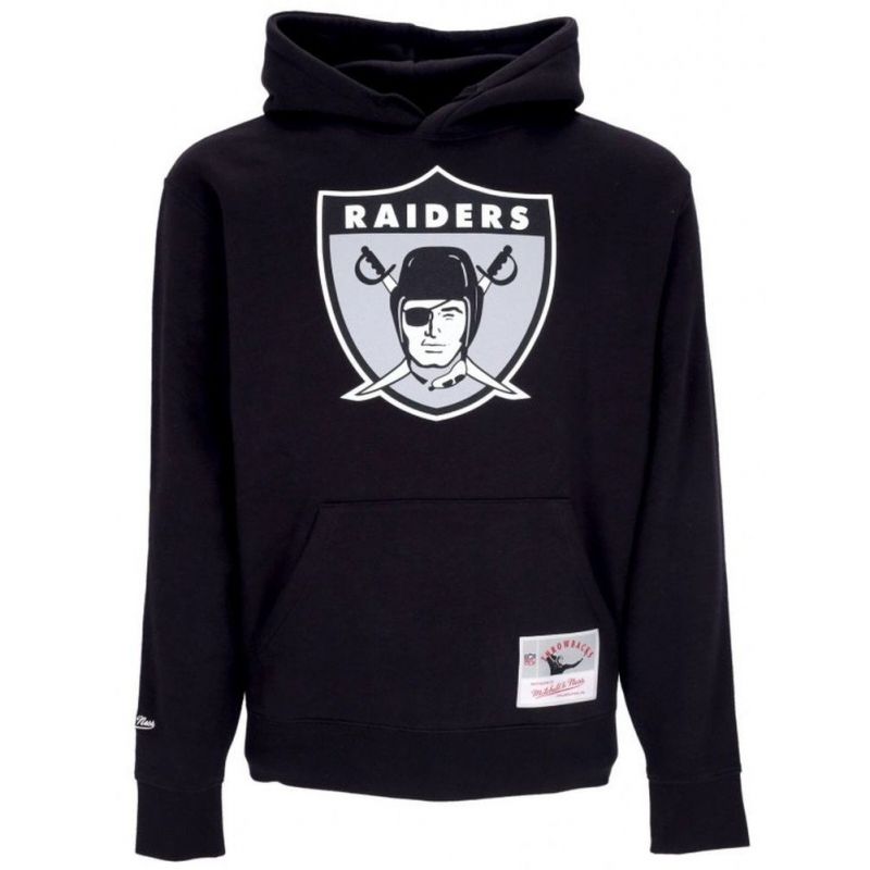 Mitchell &amp; Ness Nfl Team Logo Hoody Oakland Raiders M HDSSINTL1052-ORABLCK Clothing/Lifestyle/Mitchell & Ness Your Sports Performance