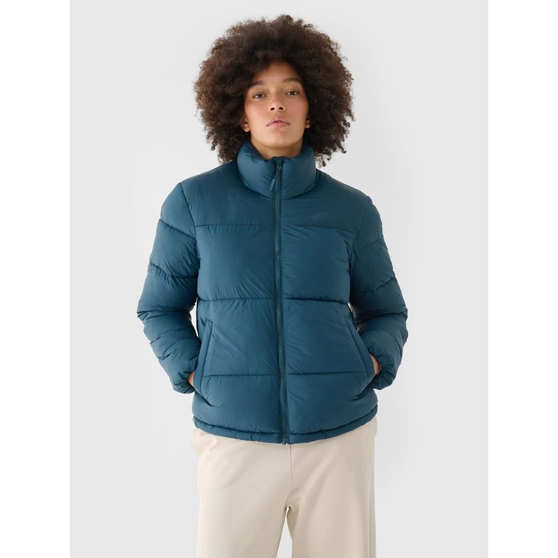 Women's winter down jacket 4F 4FWAW24TDJAF469-46S *Kategoria tymczasowa Your Sports Performance