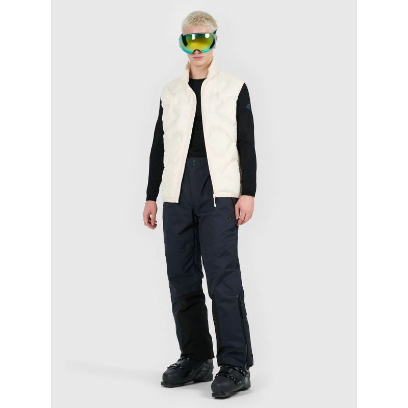 Men's down vest with Primaloft Thermoplume filling 4FWAW25TVJAM301-11S *Kategoria tymczasowa Your Sports Performance