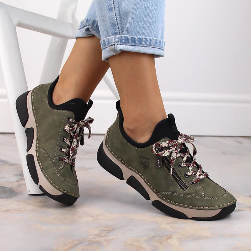 Comfortable Rieker W RKR610 green shoes Footwear/Lifestyle/Rieker Your Sports Performance