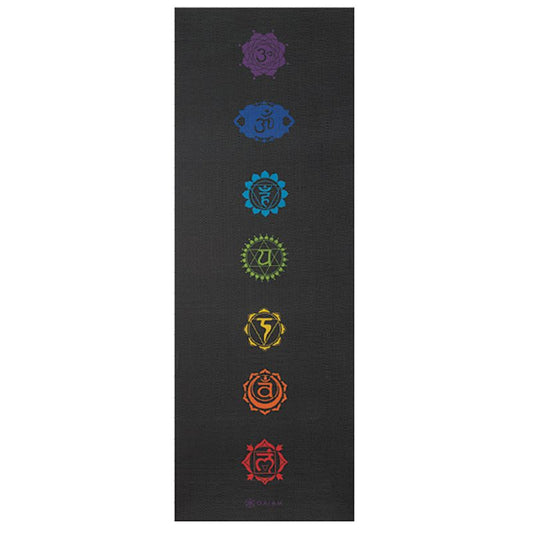 Gaiam Premium Chakra 62610 Yoga Mat Accessories/Training equipment Your Sports Performance