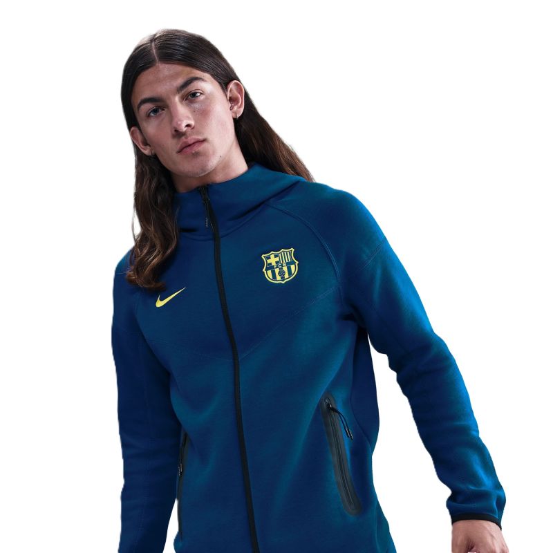 Nike FC Barcelona Techfit Fleece Jacket FZ1274-432 Clothing Your Sports Performance
