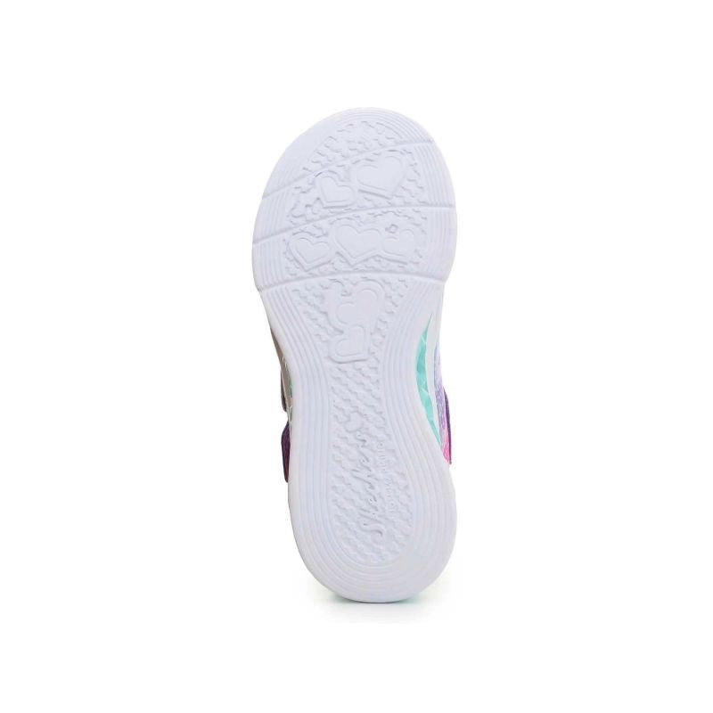 Skechers S Lights Flutter Heart Lights Jr 302315-LVMT Footwear/Lifestyle/Skechers Skechers