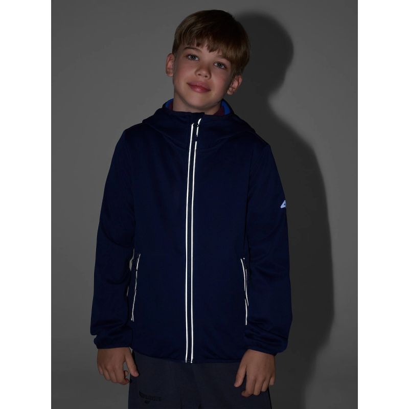 Softshell jacket, windproof membrane 5000, boys 4F 4FJRAW26TSOFM0741-31S
