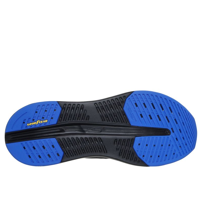 Skechers Men's Max Cushioning Glide-Step SAPPHIRE 220425 BKBL Athletic Shoes