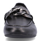 Comfortable leather shoes with a chain Remonte W RKR645, black Footwear/Lifestyle/Rieker Your Sports Performance