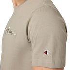 Champion SS Tee Beige Men's T-Shirt 220273 ES035