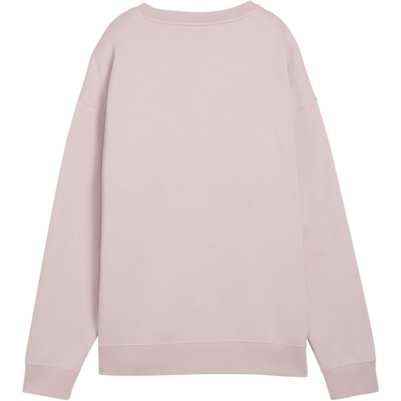 Puma ESS Small No. 1 Logo Relaxed Crew Women's Sweatshirt Pink 633268 49