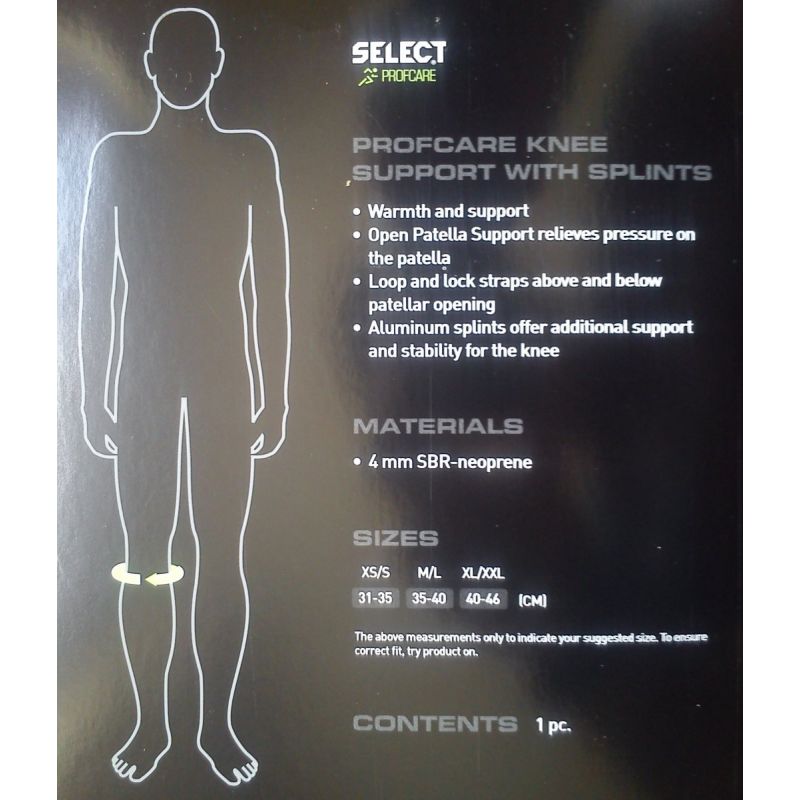 Knee protector with Select 6204 stabilizer Accessories/Protectors and knee pads Select