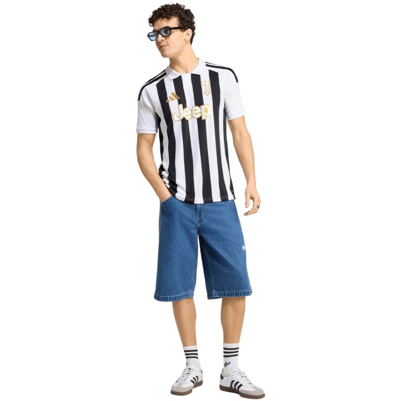 adidas Juventus 26/27 men's jersey white and black KC2285