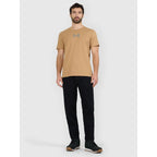 Men's regular printed T-shirt 4F 4FRAW25TTSHM3377-83S 4f