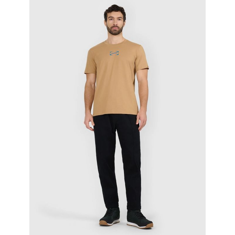 Men's regular printed T-shirt 4F 4FRAW25TTSHM3377-83S 4f