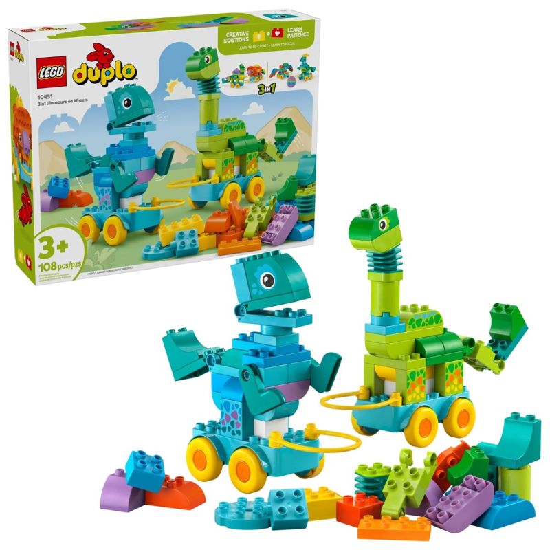 LEGO DUPLO 10451 3in1 Dinosaurs on Wheels In preparation Your Sports Performance