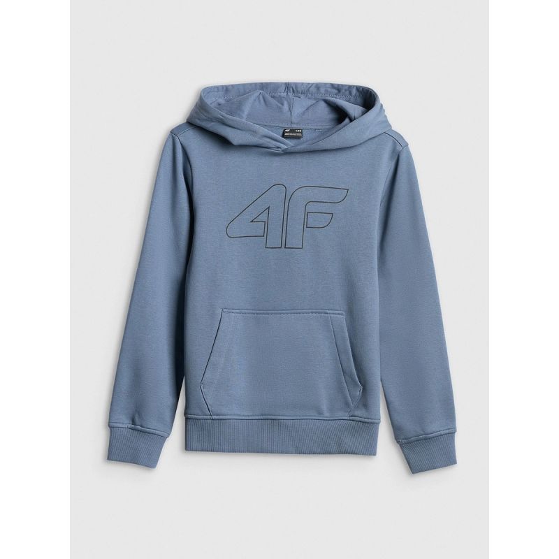 Boy's regular hooded sweatshirt 4F 4FJRSS26TSWSM2748-32S 4f