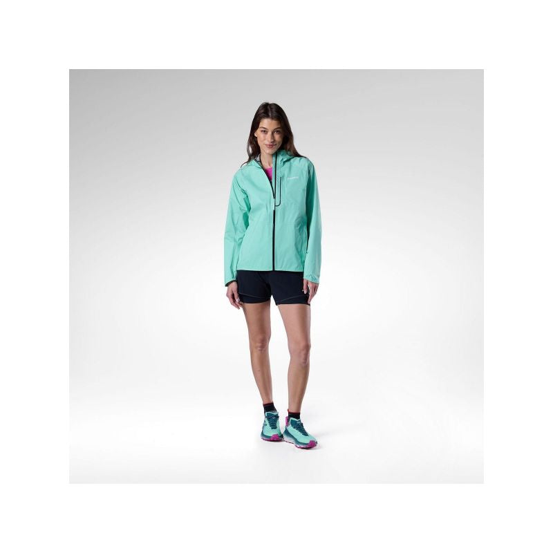 ROSSIGNOL Women's W Rainproof 2.5L Shell Jkt Jacket Gray