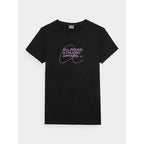 Women's slim T-shirt with print 4F 4FRSS24TTSHF2499-20S *Kategoria tymczasowa Your Sports Performance