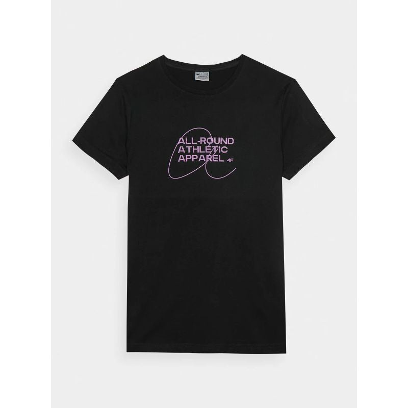 Women's slim T-shirt with print 4F 4FRSS24TTSHF2499-20S *Kategoria tymczasowa Your Sports Performance