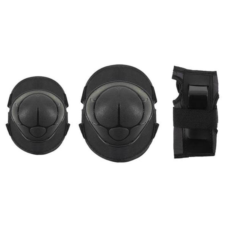 Protectors set Nils Extreme BLACK size S H110 Accessories/Protectors and knee pads Your Sports Performance