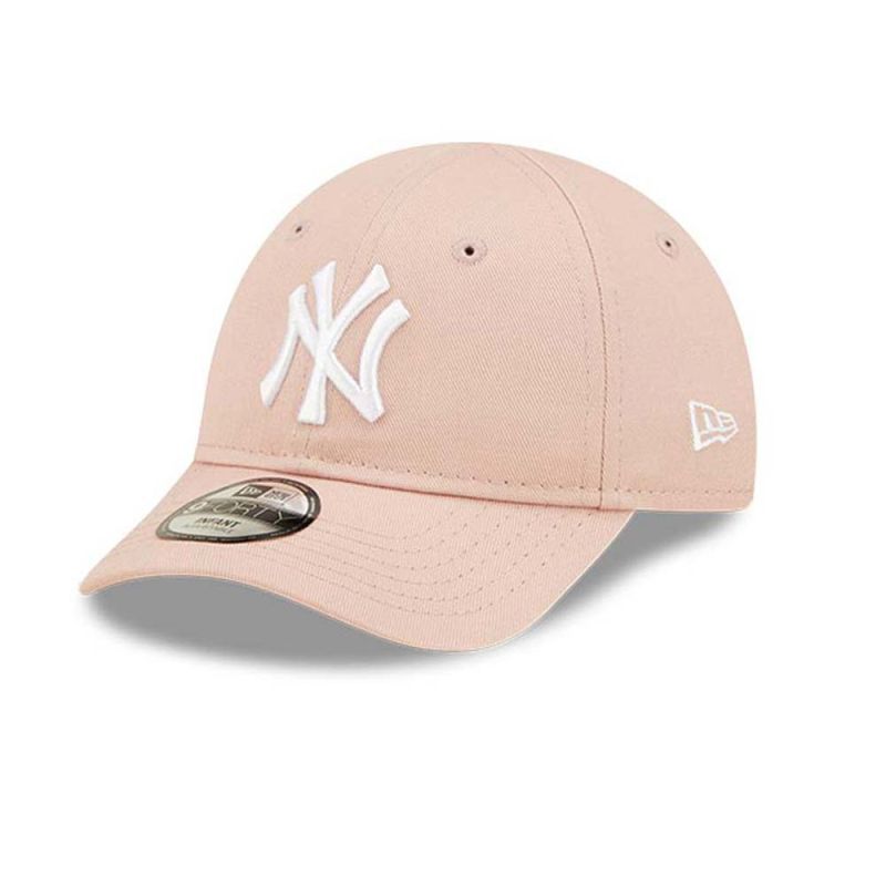New Era 9FORTY MLB NY New York Yankees Infant League Essential Pink Kids' Baseball Cap - 60298884
