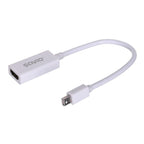 SAVIO cl-57 Adapter (Mini DisplayPort M - HDMI F; 0.10m; white) Kable i adaptery/Adaptery, przejściówki Your Sports Performance