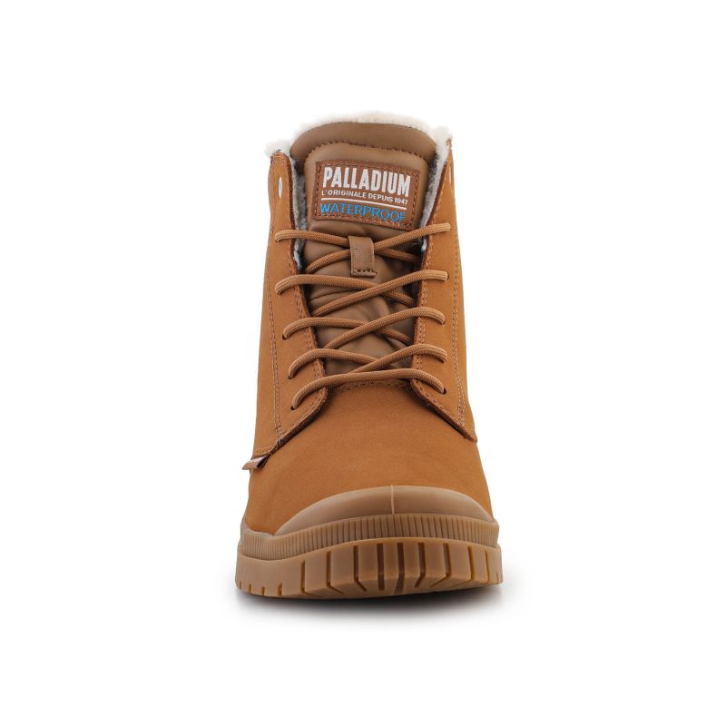 Palladium sp20 Cuff Leather Waterproof WL M 79067-257-M Mahogany shoes Footwear/Lifestyle/Palladium Your Sports Performance